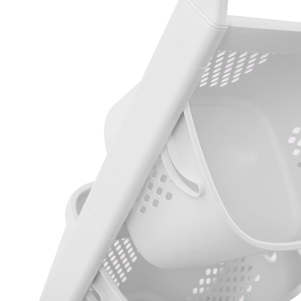 Laundry Basket Bathroom Multi-layer Clothes Storage Household Storage Shelf