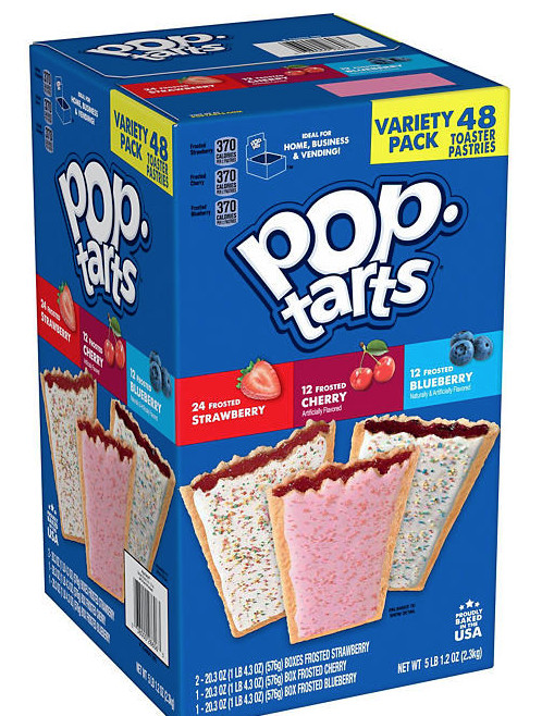 Pop-Tarts Frosted Variety Pack, 48 ct.
