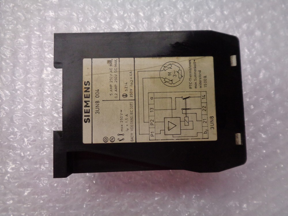 SIEMENS 3UN8004 CONTACTOR 220V UNMP