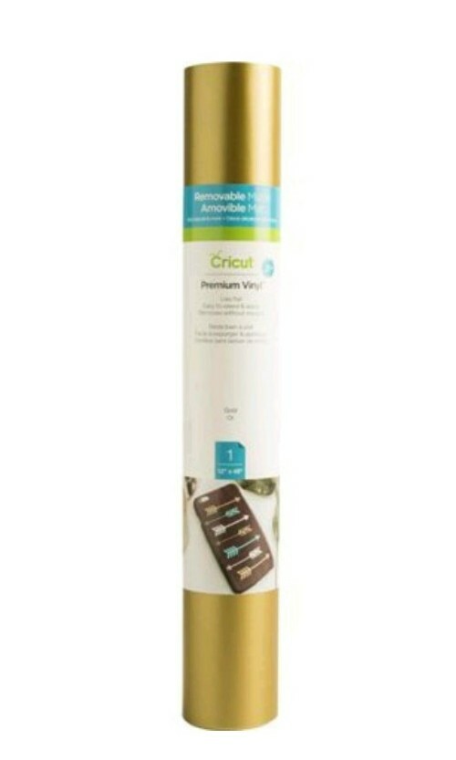 CIRCUT PREMIUM VINYL /GOLD/ONE 12" × 48"
