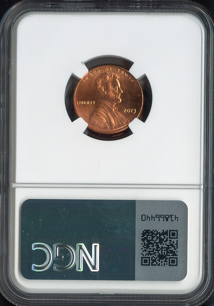 2023 Lincoln Shield Cent NGC MS66 RD Quality