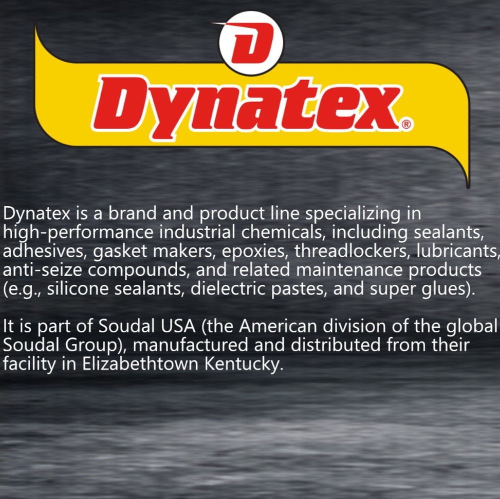 Dynatex DynaPlus Fast Cure Gasket Maker 5 oz Sensor Safe & Low Odor (Single)