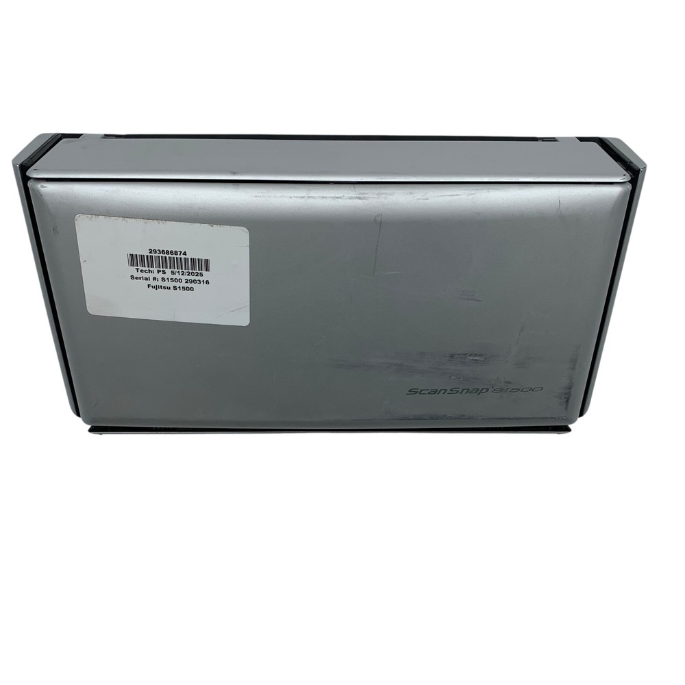 Fujitsu ScanSnap S1500 Document Scanner Model: PA03586-B005 *No Power Cable*