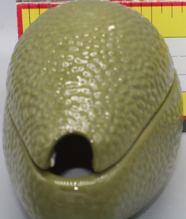 Vintage Green Ceramic Avocado DIP Server