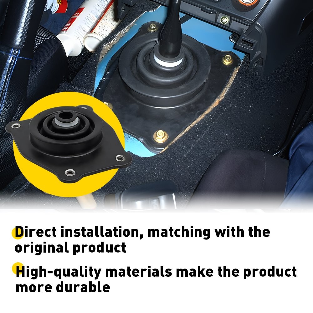 Transmission Gear Shifter Boot Shift Cover For 90-2005 Mazda Miata Replacement B