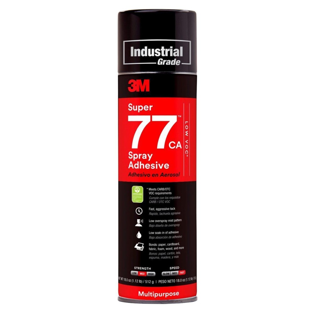 3M 97956 Super 77 CA Low VOC Multipurpose Spray Adhesive (18 oz.)