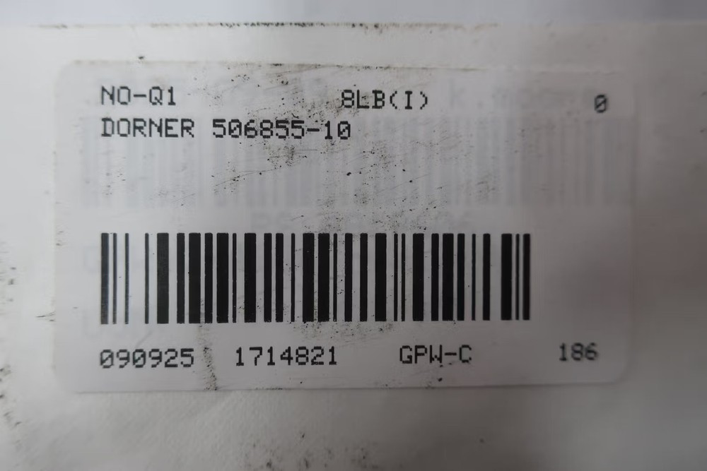 Dorner 506855-10 Spindle Drive 10in