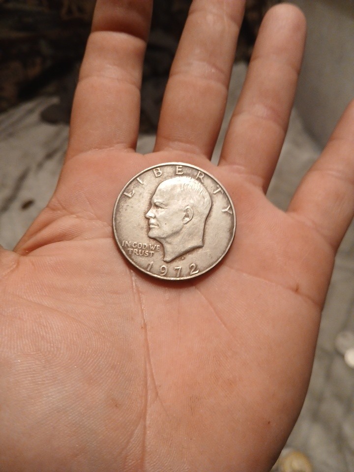 1972-D Eisenhower Dollar