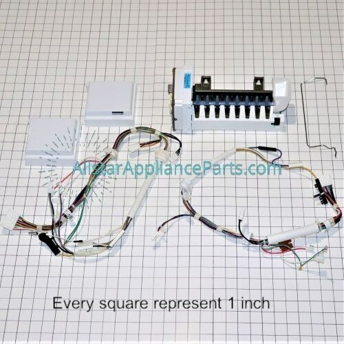 Whirlpool Refrigerator Ice Maker Assembly W10882923