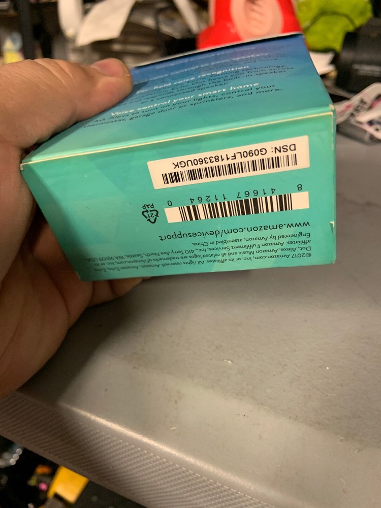 Amazon Echo Dot 2nd Generation Smart Speaker - Black (RS03QR)