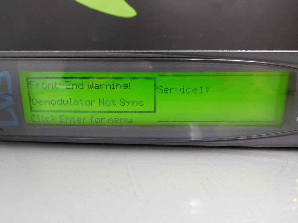 Scopus IRD-2900 IRD-2980 Professional Satellite Receiver Decoder DVB ATSC