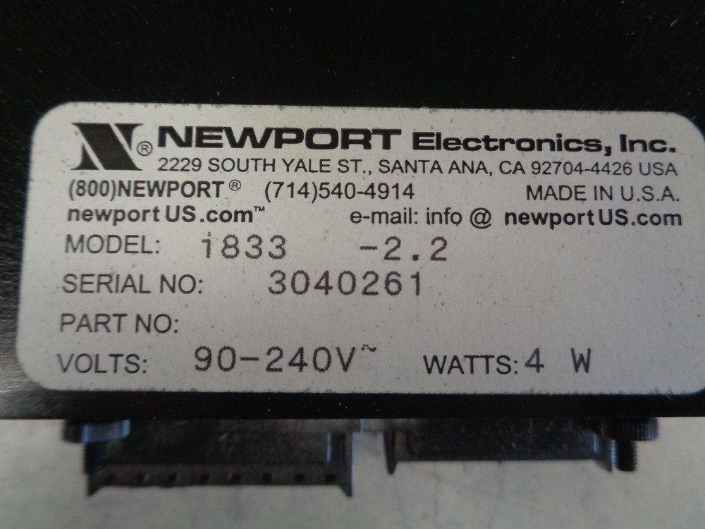 Newport 1833 Meter (Old Inventory)