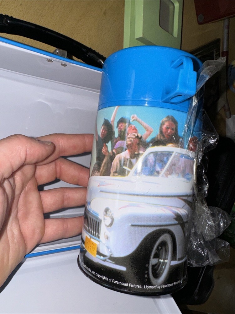 Grease METAL LUNCH BOX with Drink Container NECA
