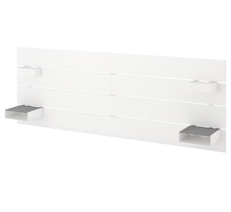 Headboard, Ikea white