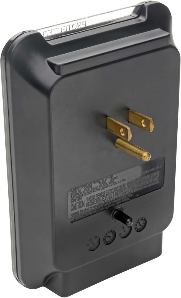 Mini Surge Protector Power Strip with USB - Compact Design