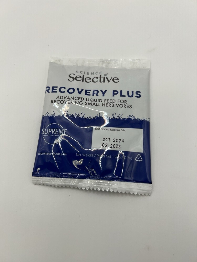Science Selective Recovery Plus Small Herbivores 1 Pouch Liquid Feed