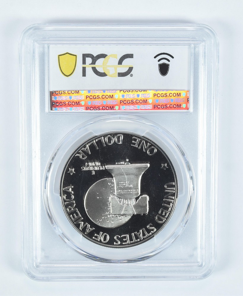 1976-S Eisenhower $1 Clad Type 2 PR69 DCAM PCGS Blue Label