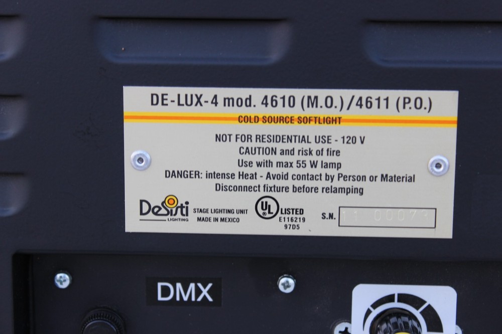 Desitri DE-LUX-4 mod. 4610 /4611 Studio Light