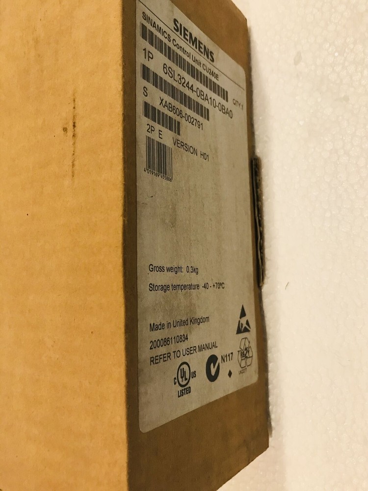 Control Unit 6SL3244-0BA10-0BA0