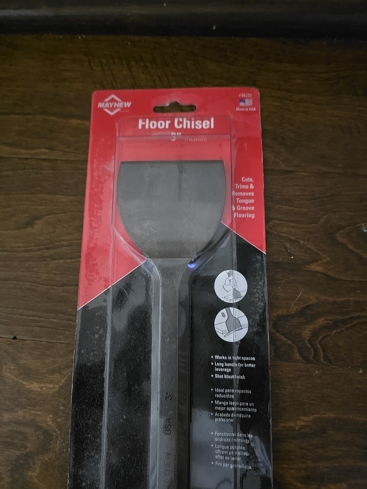 Mayhew Floor Chisel - 3in. x 12in Model# 10202
