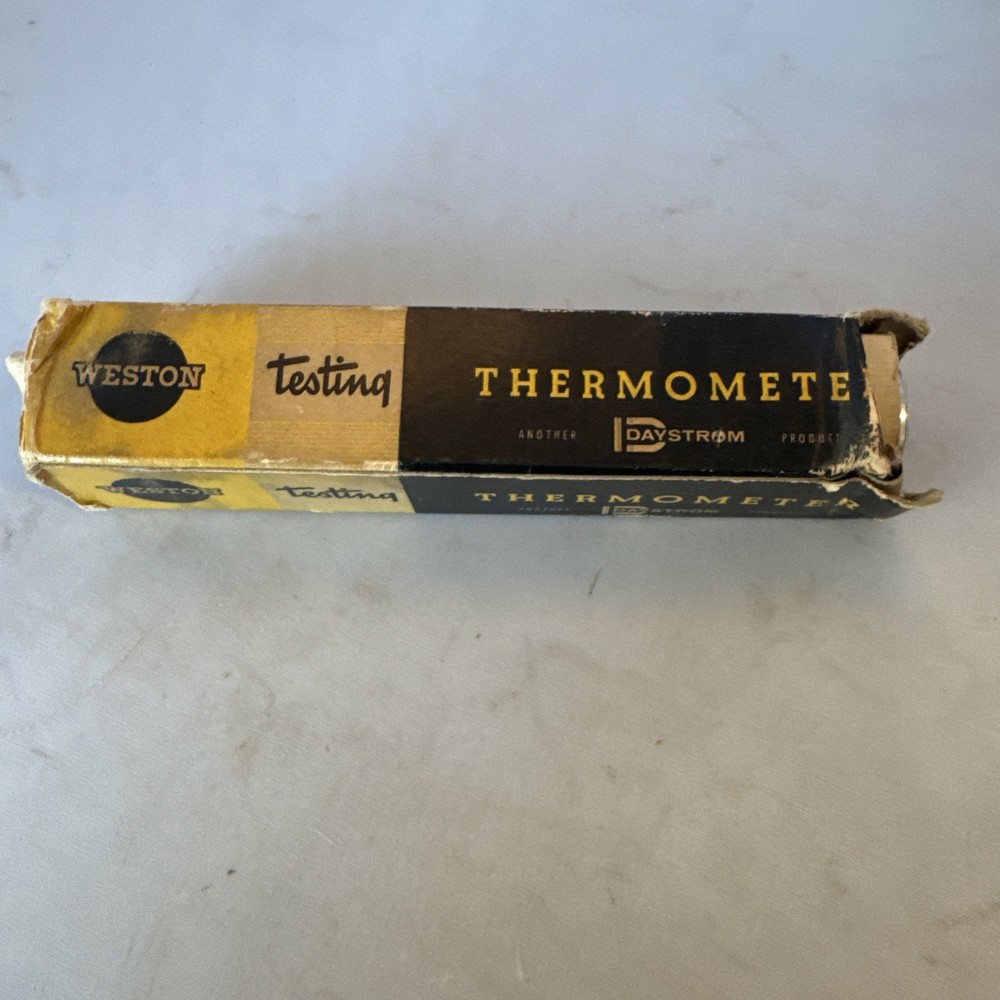Weston Thermometer In Original Box