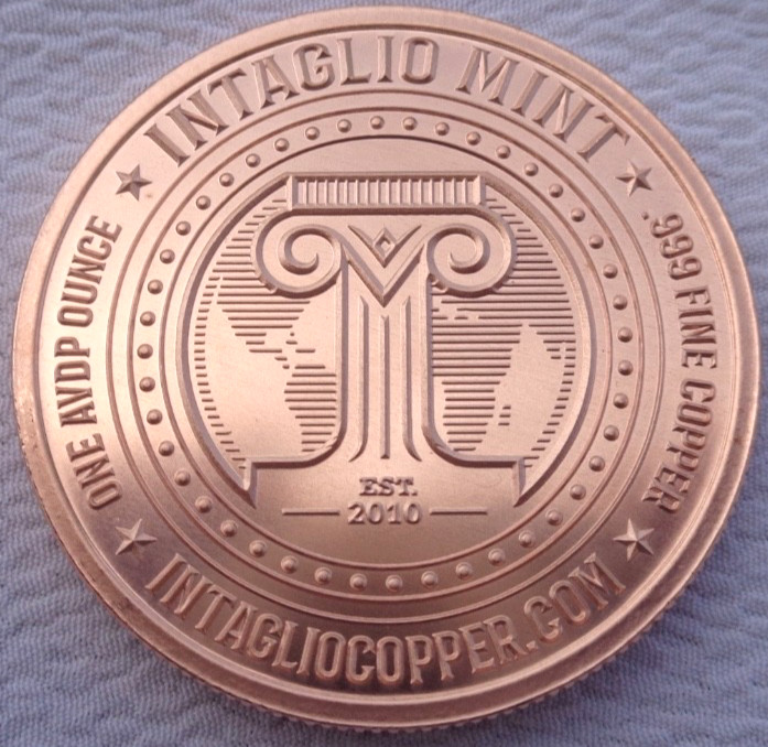 1 oz. WHEN PIGS FLY .999 fine copper round