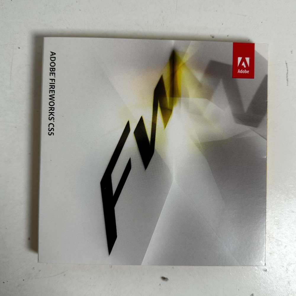 Adobe Fireworks CS5 Graphics & Editing DVD MAC OS Video and Audio Software AS IS