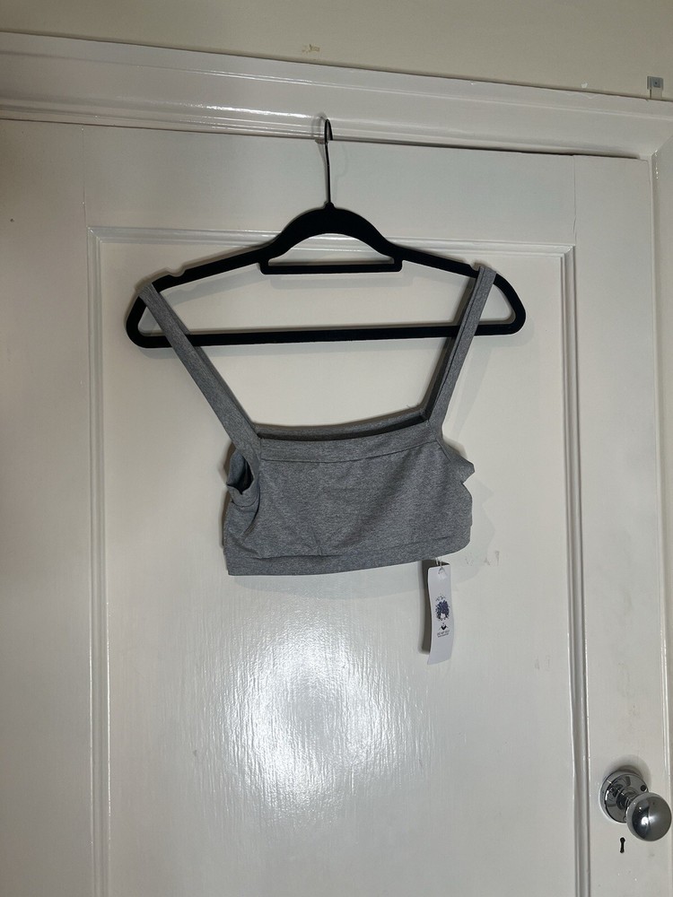 Grey Off Shoulder Top and Ruched Legging Two Piece Set
