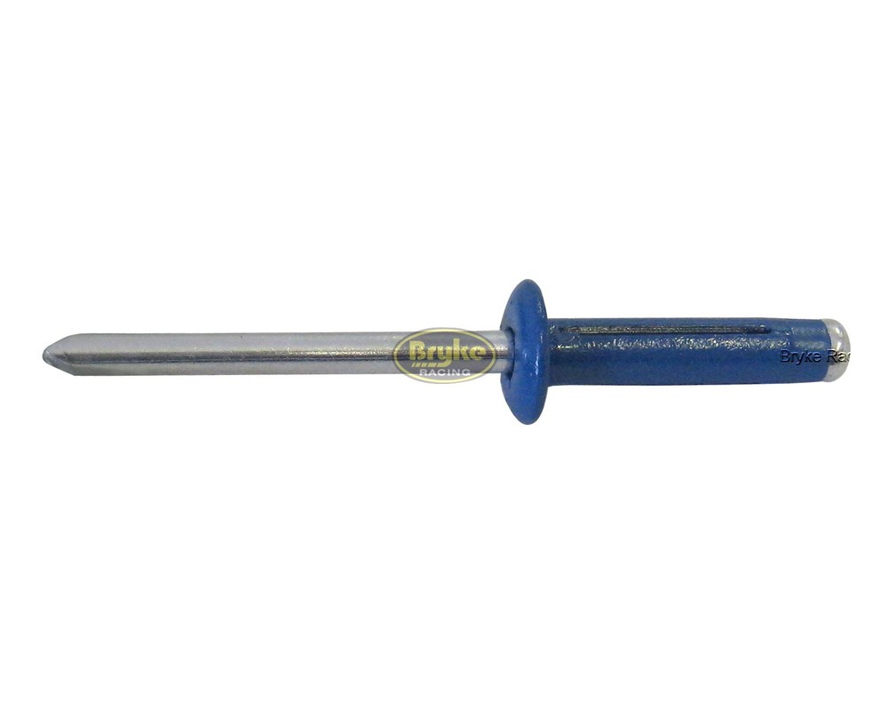 Exploding Small Head Blue Rivets Pop Rivet 50ct 3/16" Racing Fasteners Tri-Fold