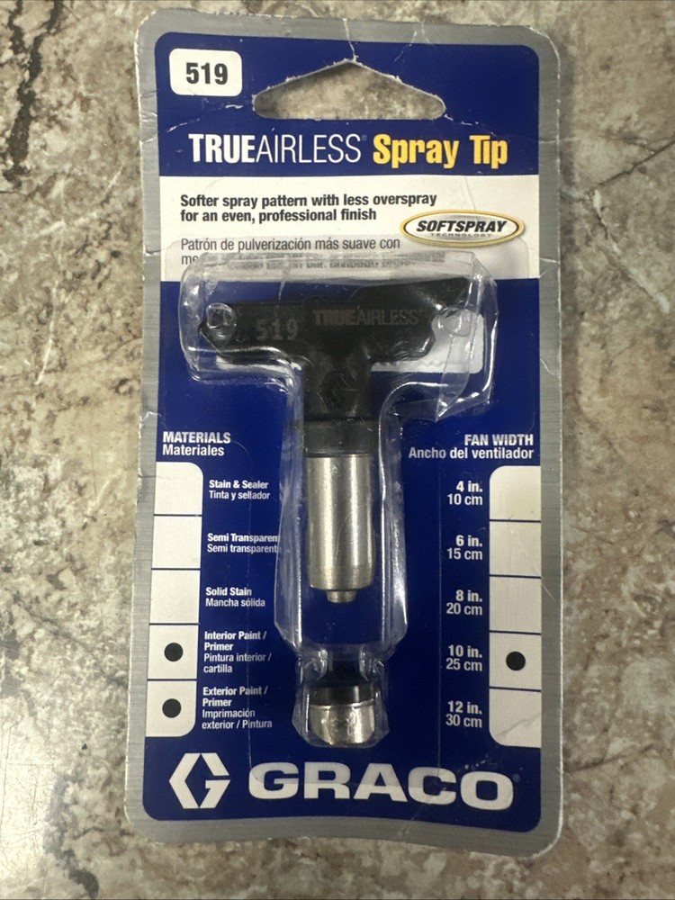 Graco 415 / 519 TrueAirless Spray Tip