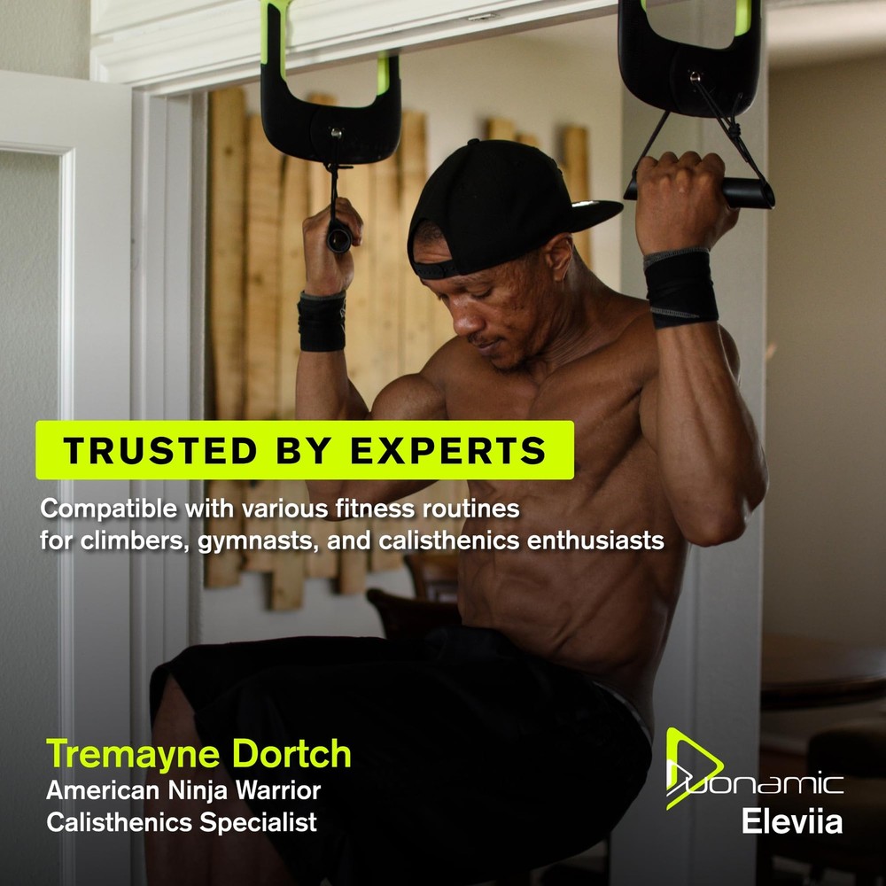 Duonamic Eleviia: World’s Best Portable Pullup Bar | Doorway Pull Up Eleviia