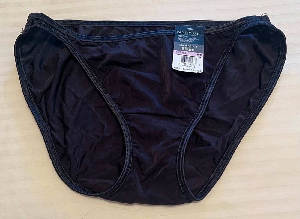 Vanity Fair string bikini panties size 6
