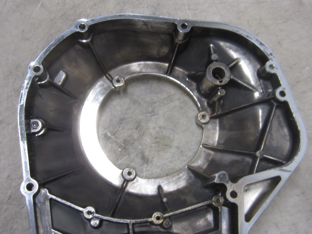 Harley '95 FLHTC chrome outer primary, 60665-94, nice shape, used #3982