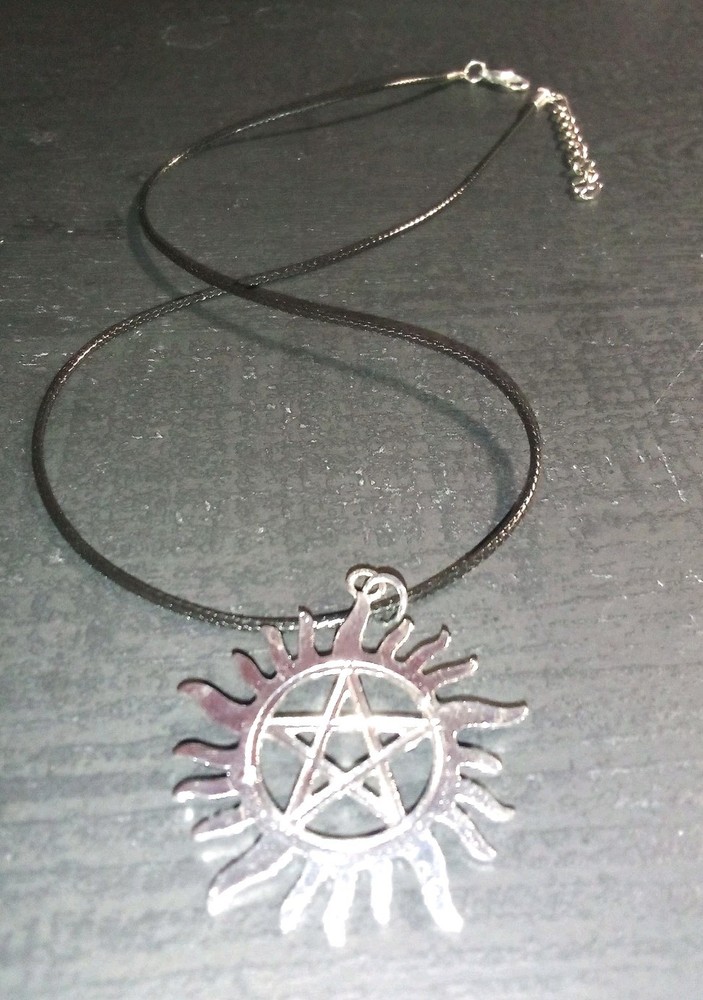 Sun Pentagram Pendant Necklace