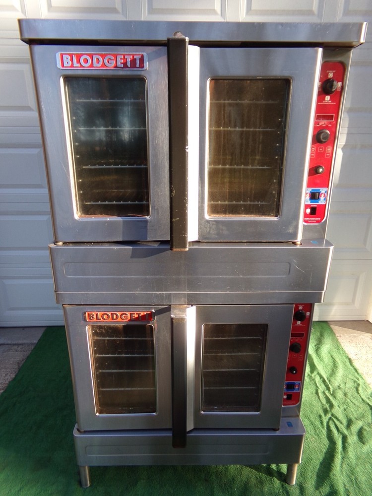 BLODGETT DFG 100 GAS DOUBLE BAKERY OVEN BAKERY PIZZA