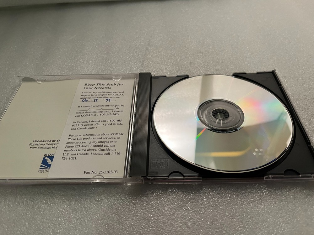 KODAK Photo CD Access Software & Photo Sampler CD-ROM