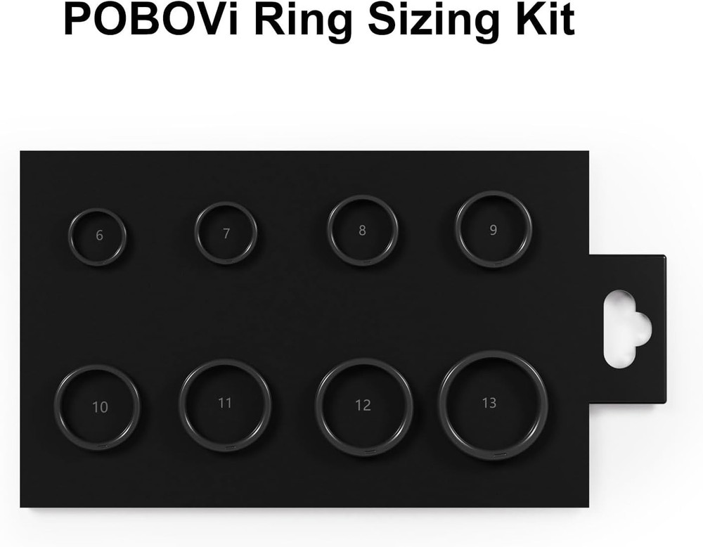 Ultimate Ring Sizing Kit - Custom Measurement Tool for Smart Rings 6-13