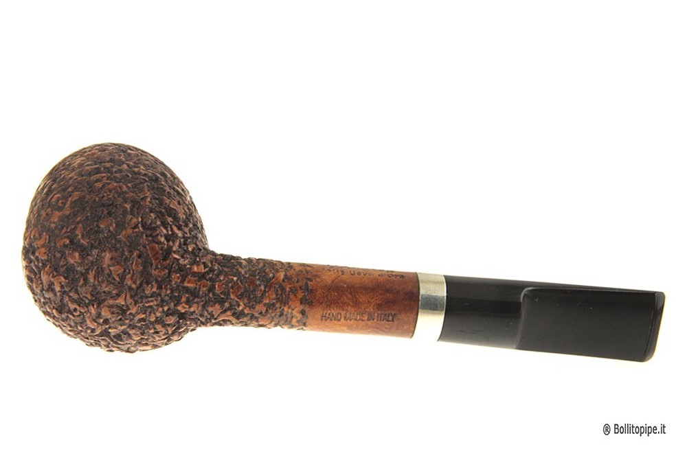 L'Anatra rusticated with silver band - Lovat - 9mm filter