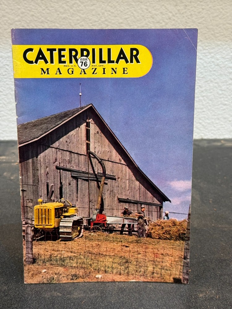 ORIGINAL Caterpillar Magazine Vintage Issue #76