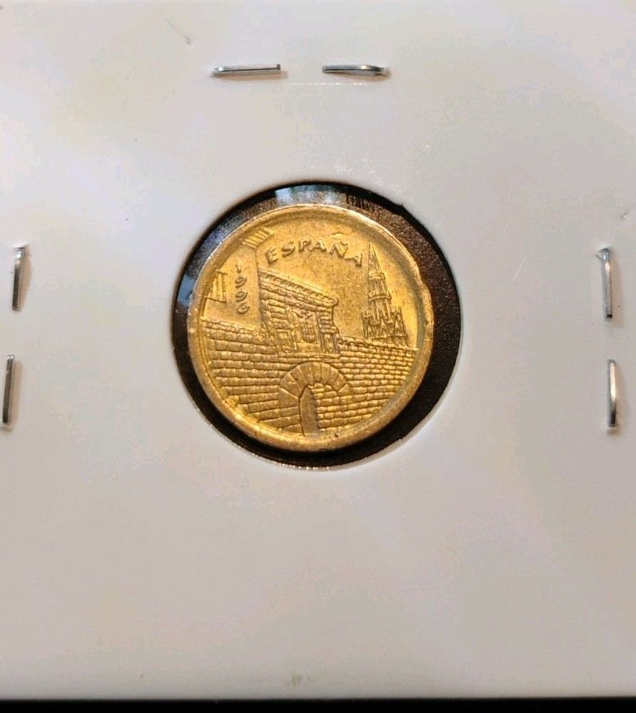 1996 Spain Five Pesetas Coin