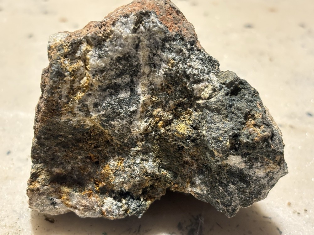 rich silver ore on quartz