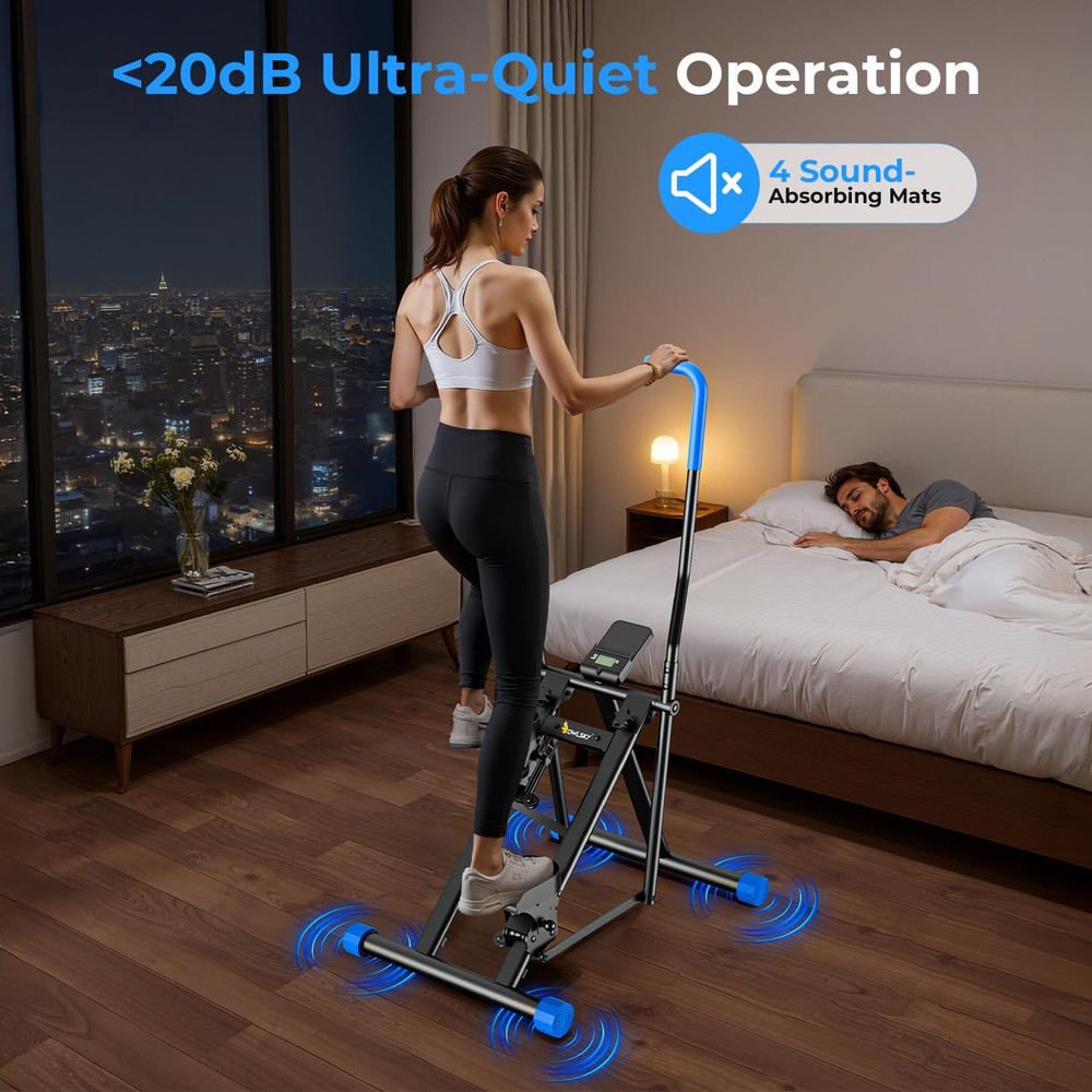 Stair Stepper for Home,Vertical Climber Exercise Machine with Stable Triangular