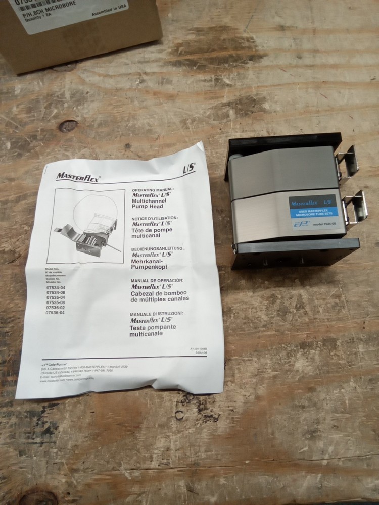 Masterflex L/S Multi channel Pump Head (7535-04)