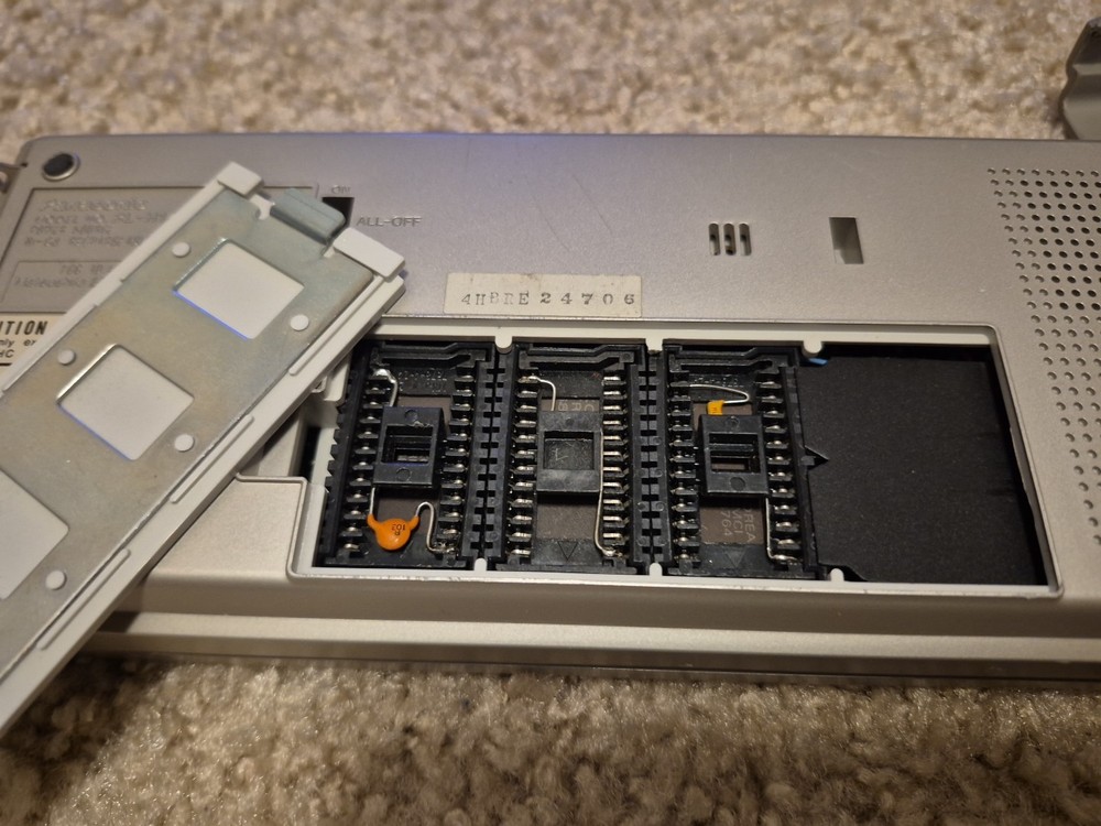 Vintage Panasonic HHC Handheld Computer Model No RL-H1400 ,Powers On