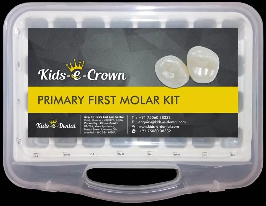 Kids-e-Crown Primary First Molar Kits With DHL Free Shipping