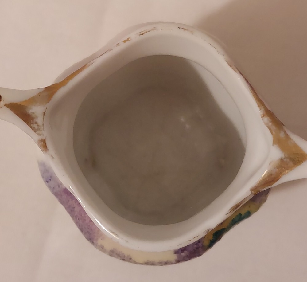 Hand Painted Nippon Two Handled Open Sugar
