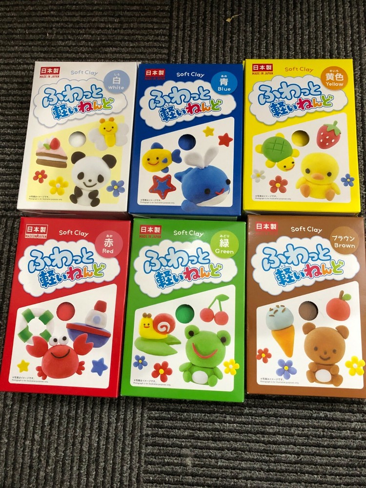 Daiso NendoSoft clay fluffy