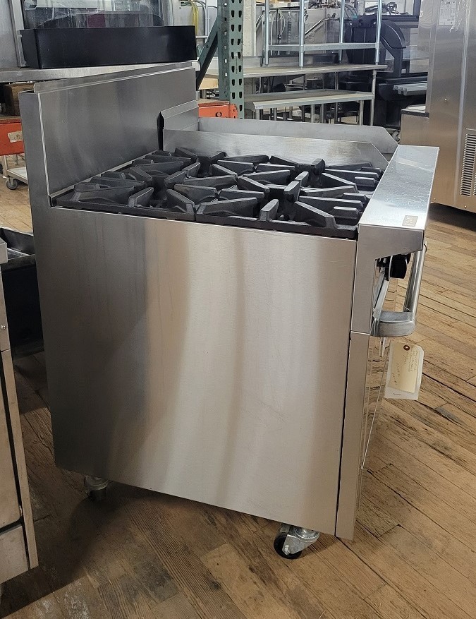 US RANGE 4 BURNER 12" GRIDDLE STANDARD OVEN