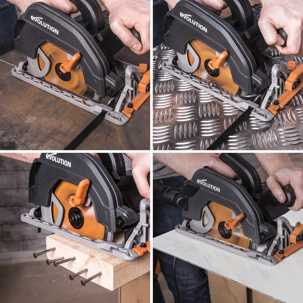 Evolution R185CCS Multi-Material Cutting Circular Saw