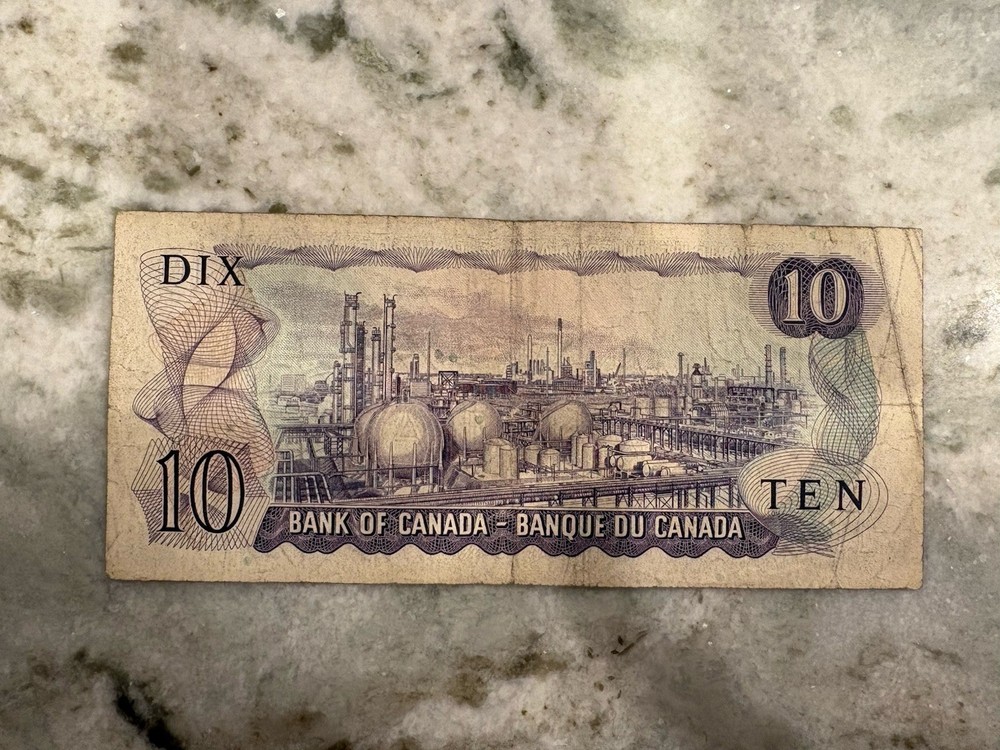 1971 Canada $10 Dollar Replacement Note